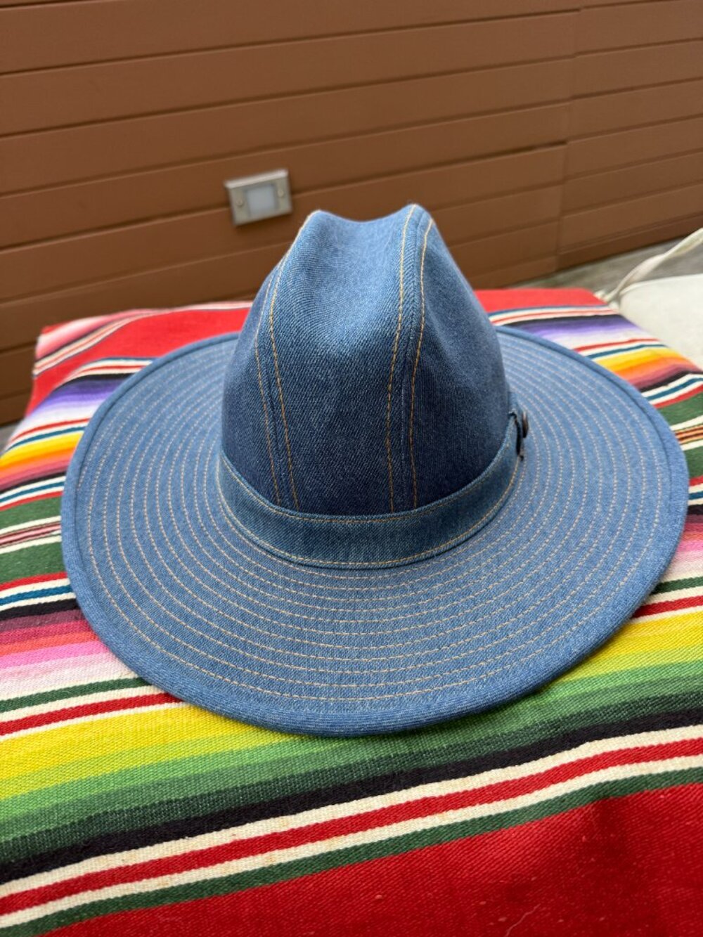 Levi's denim Rodeo Hat Size M - Picture 6 of 11